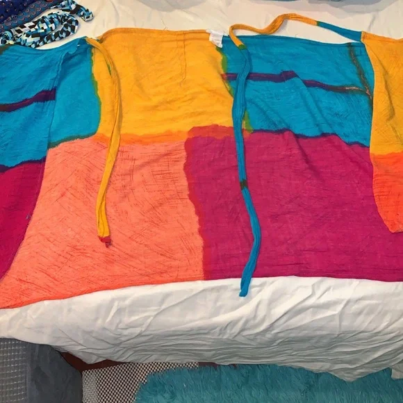 Sabi vintage gorgeous wrap skirt one size - Picture 5 of 7